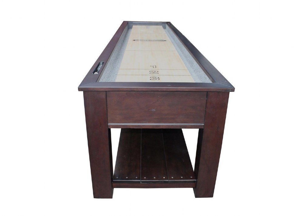 Berner Billiards 9 12 14 Or 16 Foot Shuffleboard Table The Aspen The Aspen 9 12 14 Or 16 Foot 2 In 1 Shuffleboard