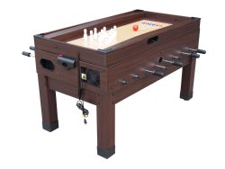 13 in 1 Combination Game Table in Espresso<BR>FREE SHIPPING - ON SALE