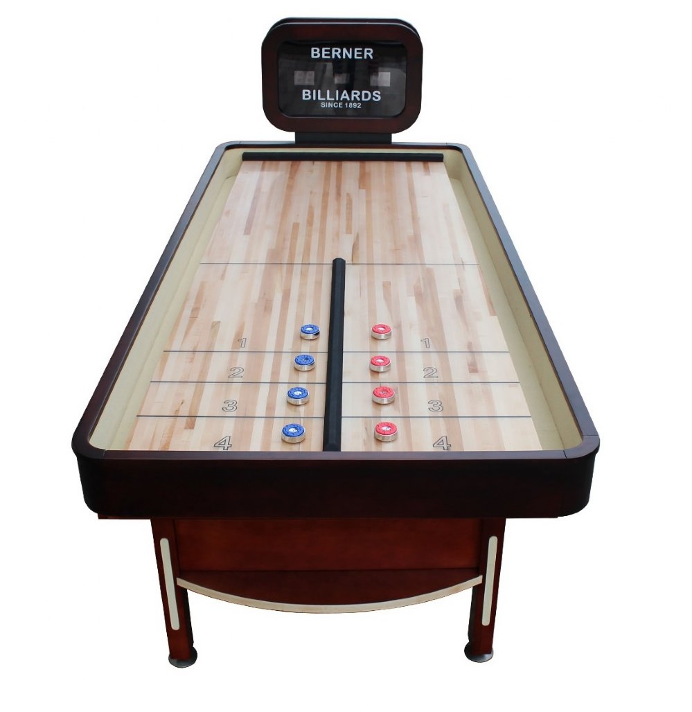 Rebound Limited Model Shuffleboard Table by Berner Billiards FREE