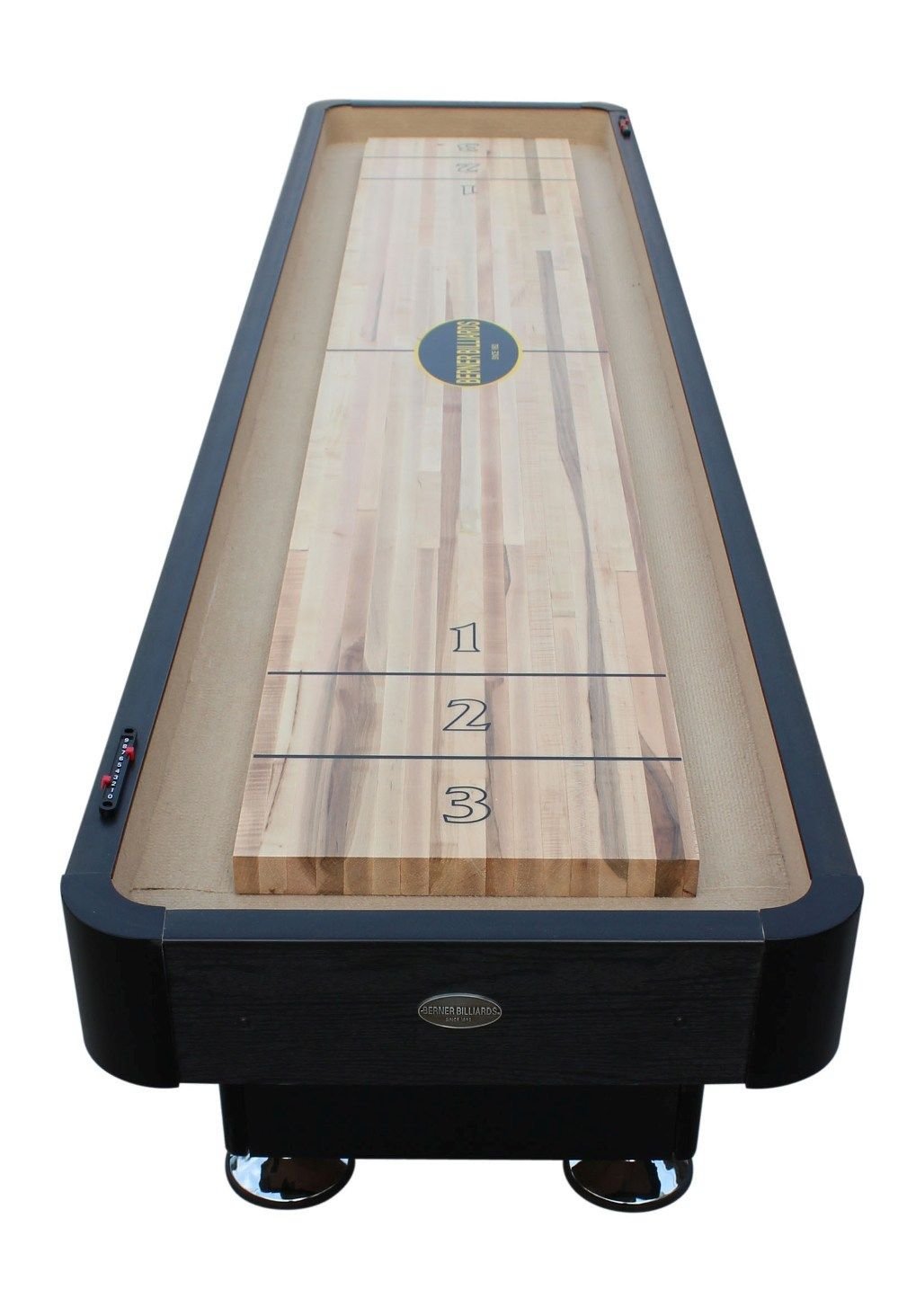 Berner Billiards 9 or 12 Foot Shuffleboard Table The Standard in Solid