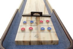 ALL NEW "The Retro" Shuffleboard Table - available in 12, 14, 16, 18, 20 or 22 foot by Berner Billiards ~ FREE SHIPPING - ON SALE