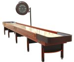 ALL NEW "The Pro" Shuffleboard Table in Cognac - available in 12, 14, 16, 18, 20 or 22 foot by Berner Billiards ~ FREE SHIPPING - ON SALE