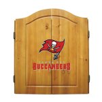 Tampa Bay Buccaneers Dartboard, Darts & Cabinet Set