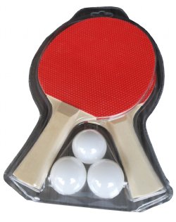 Waterproof Table Tennis 2 Player Paddle / Racket Set with 3 Balls<BR>FREE SHIPPING