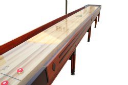 ALL NEW "The Pro" Shuffleboard Table in Cognac - available in 12, 14, 16, 18, 20 or 22 foot by Berner Billiards ~ FREE SHIPPING - ON SALE