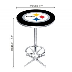 Pittsburgh Steelers Pub Table