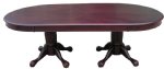 2 in 1 - 96" Holdem Poker & Dining Table in Mahogany Finish by Berner Billiards <BR>FREE SHIPPING