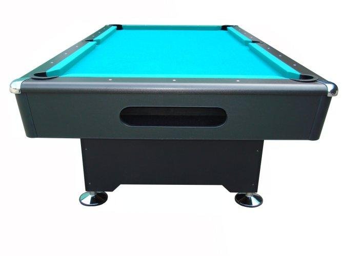 Berner Billiards 7 foot Black Shadow Pool Table Slate Pool Table