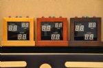 2-Player Electronic Score Board available in Oak, Cherry, Espresso, Mahogany, Walnut & Black by Berner Billiards ~ OUT OF STOCK