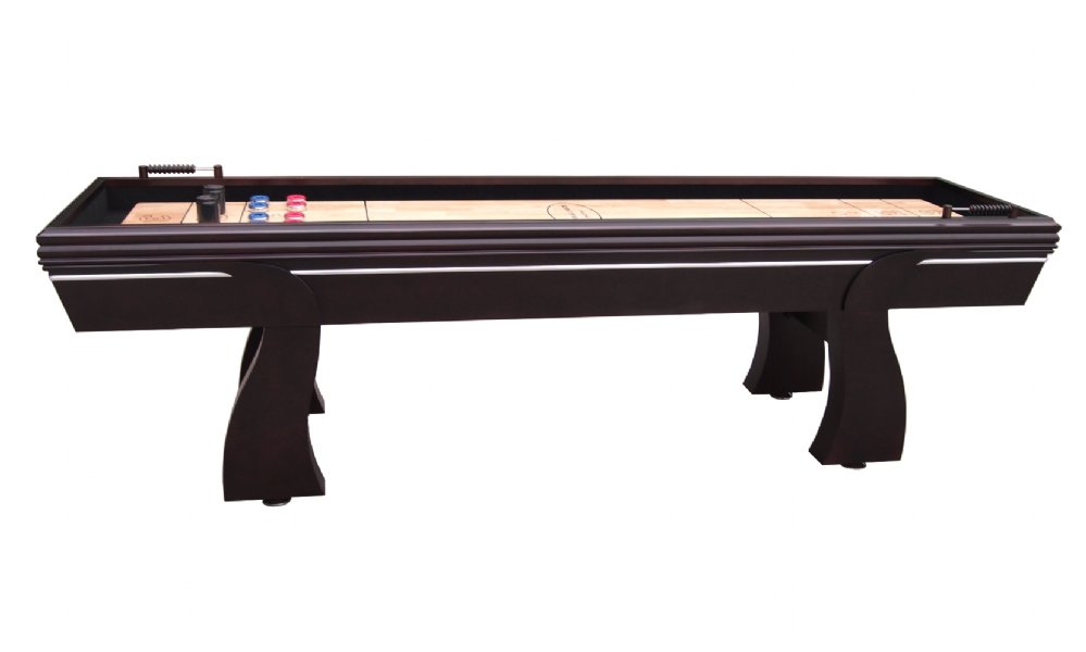 Berner Billiards 9 or 12 Foot Shuffleboard Table The Elegance Shuffle
