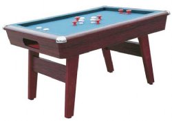 Slate Bumper Pool Table in Walnut by Berner Billiards<br>ON SALE - FREE SHIPPING
