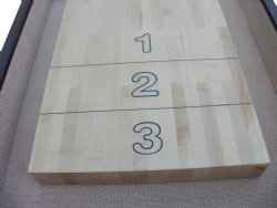 The Majestic Shuffleboard Table in Walnut - available in 9, 12, 14, 16, 18, 20 or 22 foot by Berner Billiards <BR>FREE SHIPPING - ON SALE 5% OFF