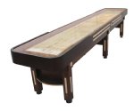 The Majestic Shuffleboard Table in Walnut - available in 9, 12, 14, 16, 18, 20 or 22 foot by Berner Billiards <BR>FREE SHIPPING - ON SALE 5% OFF