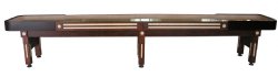 The Majestic Shuffleboard Table in Walnut - available in 9, 12, 14, 16, 18, 20 or 22 foot by Berner Billiards <BR>FREE SHIPPING - ON SALE 5% OFF