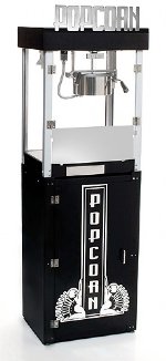 4 oz Metropolitan Popcorn Machine with Pedestal Base by Benchmark USA