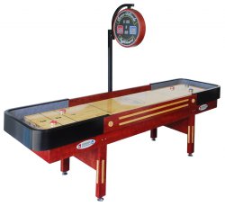 The Pro Shuffleboard Table - available in 9, 12, 14, 16, 18 or 20 foot by Berner Billiards <BR>ON SALE!<BR>FREE SHIPPING