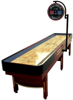 The Pro Shuffleboard Table - available in 9, 12, 14, 16, 18 or 20 foot by Berner Billiards <BR>ON SALE!<BR>FREE SHIPPING