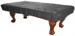 7 foot Naugahyde Pool Table Cover - Black
