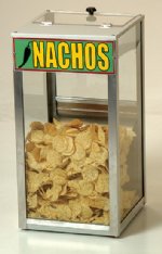100 quart Warmer / Merchandiser for Popcorn, Peanuts or Nachos by Benchmark USA