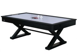 "The X-Treme" 7 foot Air Hockey in Black by Berner Billiards<BR>FREE SHIPPING