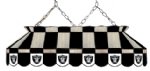 Las Vegas Raiders 40" Rectangular Stained Glass Shade