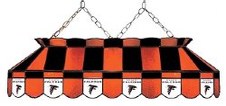 Atlanta Falcons 40" Rectangular Stained Glass Shade