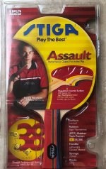 STIGA Assault Racket for Table Tennis / Ping Pong Paddles  / USATT