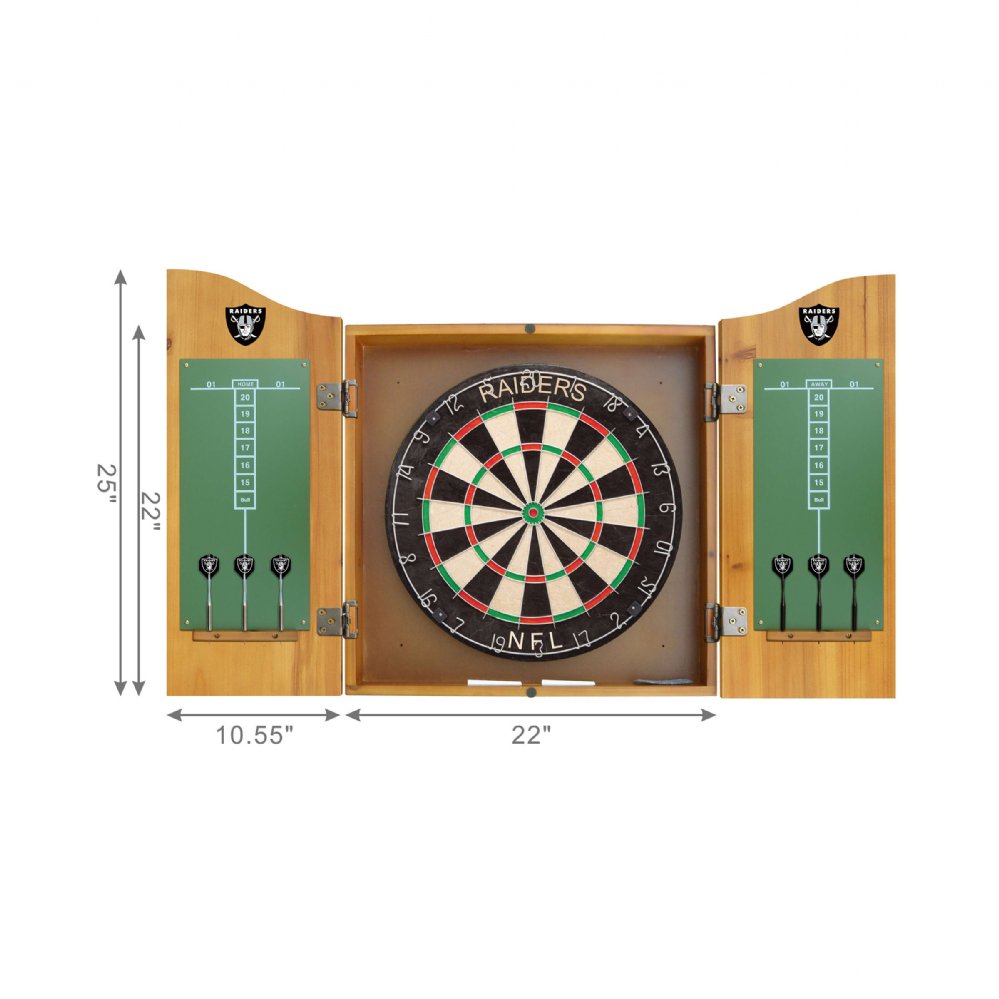 raiders dartboard