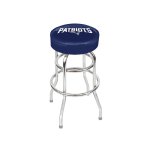 New England Patriots Bar/Pub Stool<BR>FREE SHIPPING