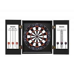 Chicago Bears Fan's Choice Dartboard, Dart & Cabinet Set in Black<BR>FREE SHIPPING