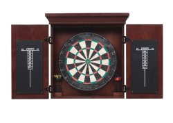 Dallas Cowboys Classic Dartboard Cabinet set<BR>FREE SHIPPING