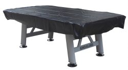 8 foot Outdoor / Waterproof Pool Table Cover in Black by Berner Billiards