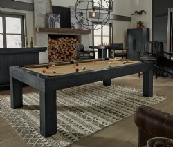 8 foot Alta Pool Table in Black Ash by American Heritage Billiards<br>FREE SHIPPING - JULY 4th SALE