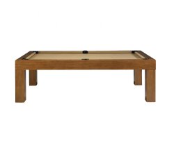 8 foot Alta Pool Table in Brushed Walnut by American Heritage Billiards<br>FREE SHIPPING - JULY 4th SALE
