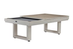 8 foot Lanai Pool Table in Oyster Grey by American Heritage Billiards<br>FREE SHIPPING - JULY 4th SALE