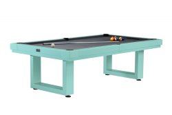 8 foot Lanai Pool Table in Seafoam Teal by American Heritage Billiards<br>FREE SHIPPING - JULY 4th SALE