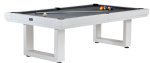 8 foot Lanai Pool Table in Pearl White by American Heritage Billiards<br>FREE SHIPPING - JULY 4th SALE
