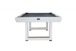 8 foot Lanai Pool Table in Pearl White by American Heritage Billiards<br>FREE SHIPPING - JULY 4th SALE