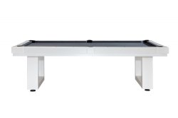 8 foot Lanai Pool Table in Pearl White by American Heritage Billiards<br>FREE SHIPPING - JULY 4th SALE