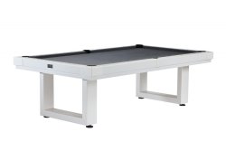 8 foot Lanai Pool Table in Pearl White by American Heritage Billiards<br>FREE SHIPPING - JULY 4th SALE