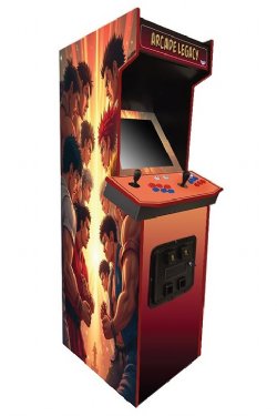 Full Size Arcade Legacy Side by Side Video Game Machine - 5000 Games<BR>FREE SHIPPING