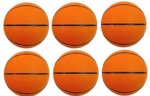 6 pack of Replacement Mini Basketballs