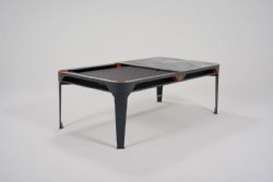 Hyphen 7 foot Outdoor Pool & Dining Table in Gray Black by Cornilleau<BR>FREE SHIPPING