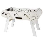 René Pierre Color Blanc Foosball Table in White<br>FREE SHIPPING