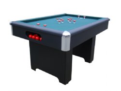 "The Basic" Slate Bumper Pool Table in Black by Berner Billiards<br>FREE SHIPPING - ON SALE