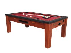 6 in 1 Multi Game Table in Cherry by Berner Billiards <br>FREE SHIPPING - ON SALE