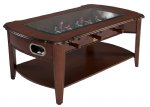 The Maxwell 2 in 1 Game Table: Foosball & Coffee Table in Antique Walnut by Berner Billiards<br>FREE SHIPPING