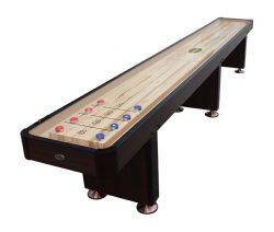 "The Standard" 16 Foot Shuffleboard Table by Berner Billiards ~ Espresso or Black<BR>FREE SHIPPING