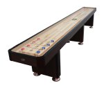 "The Standard" 16 Foot Shuffleboard Table by Berner Billiards ~ Espresso or Black<BR>FREE SHIPPING