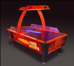 8 foot Fire Storm Home Air Hockey Table by Dynamo<br>FREE SHIPPING - ON SALE - CALL OR EMAIL - PRICES TOO LOW TO LIST